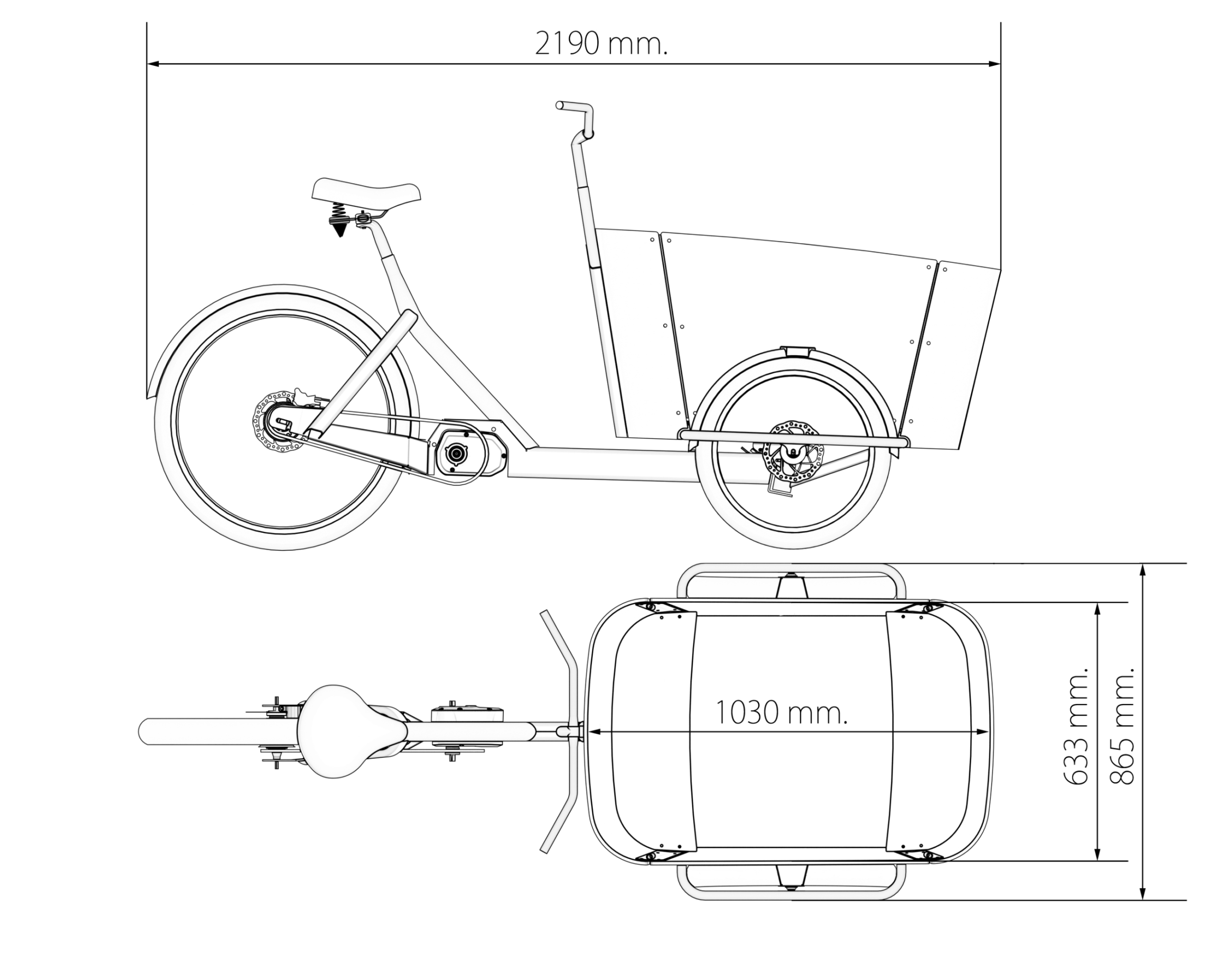 Siigar bikes dimensioner på siigar bike besafe model