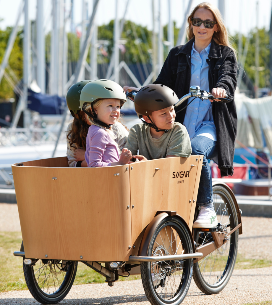 Siigar bikes siigar bike giver dig masser af muligheder for ture med børn og nærvær